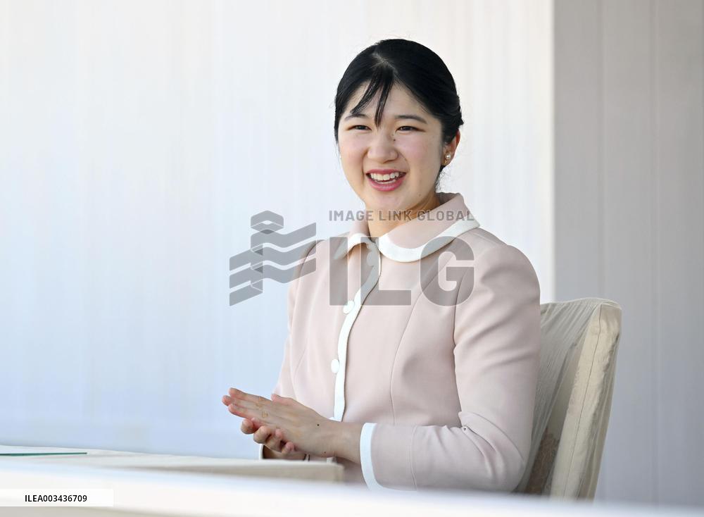 Japanese Princess Aiko visits sports festival in Saga