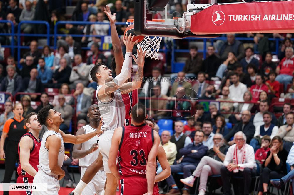 BASKET - Euroleague - EA7 Emporio Armani Milano vs Paris Basketball