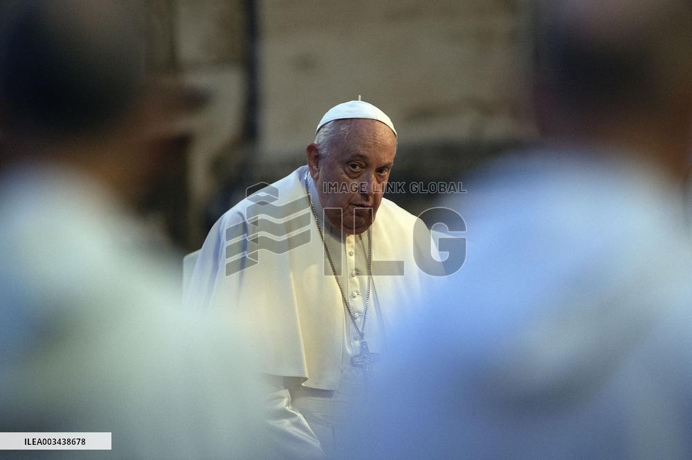 Pope Francis At An Ecumenical Vigil Prayer - Vatican