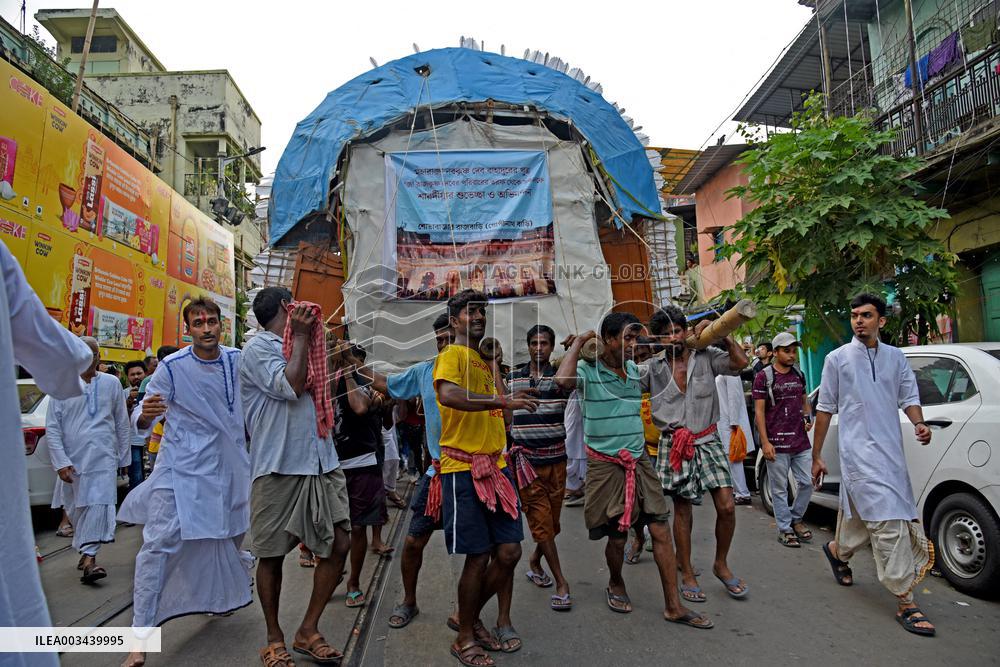 End of Durga Puja Festival Celebrations
