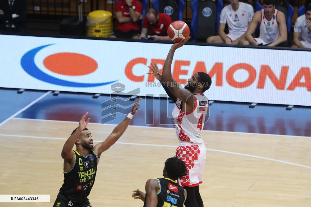 BASKET - Serie A - Vanoli Basket Cremona vs Estra Pistoia