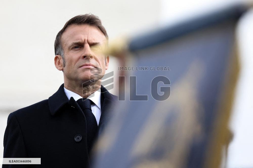 Belgian Royal Couple Attend A Ceremony At The Arc De Triomphe - Paris