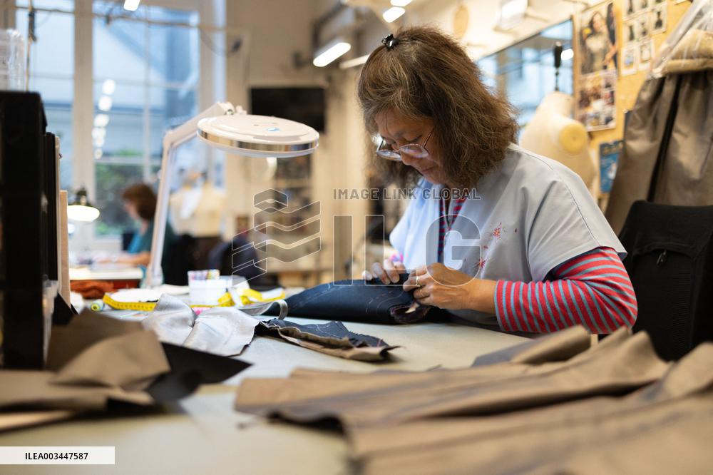 Queen Mathilde and Brigitte Macron visit the Opera Garnier - Paris