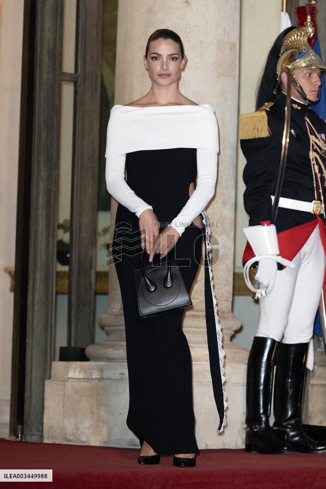State Dinner In Honor Of King And Queen Of Belgium - Paris