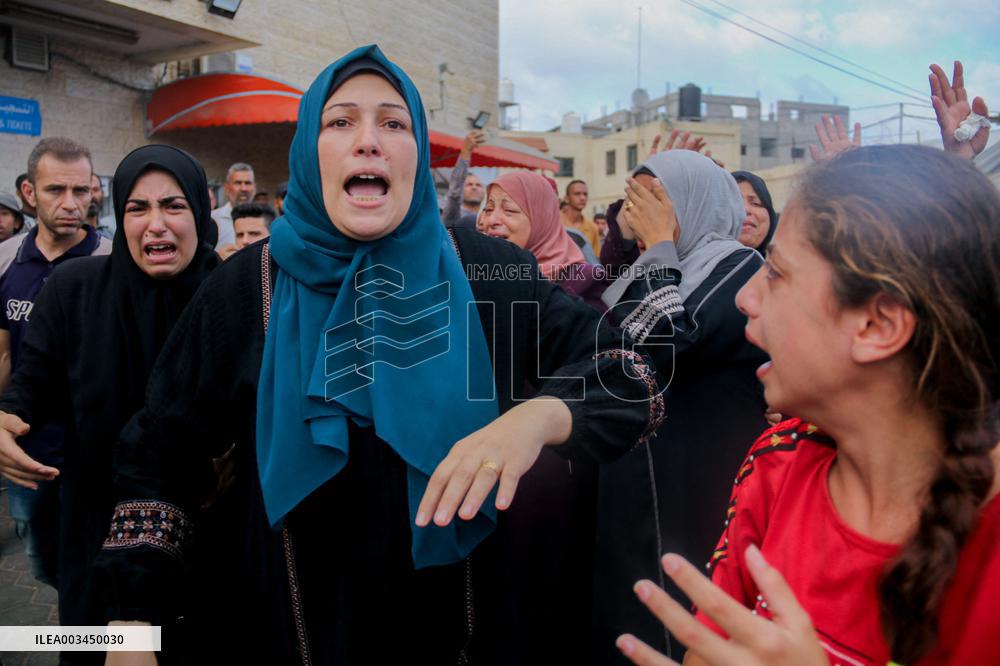 Israeli Attacks On Gaza Continue Taking Lives