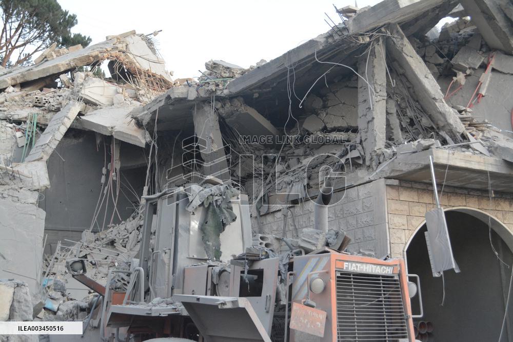 Israeli Airstrikes In Baalbek - Lebanon