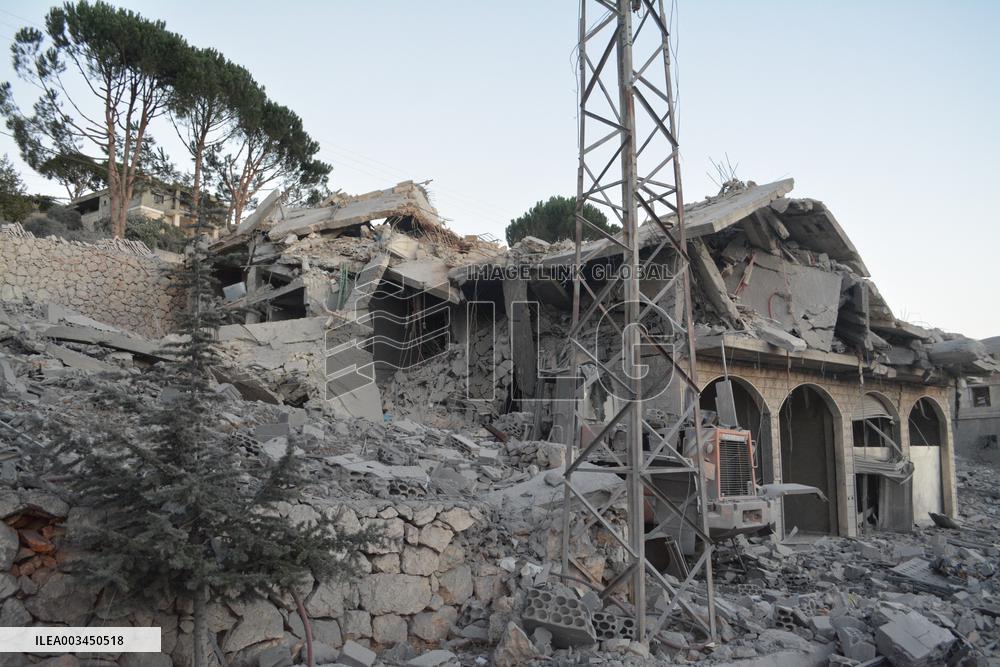 Israeli Airstrikes In Baalbek - Lebanon