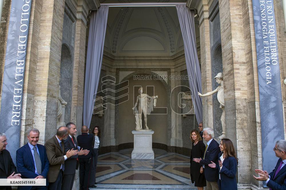 Restored Apollo Belvedere returns to Vatican Museum