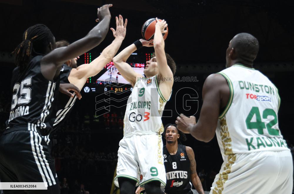 BASKET - Euroleague - Segafredo Virtus Bologna vs Zalgiris Kaunas
