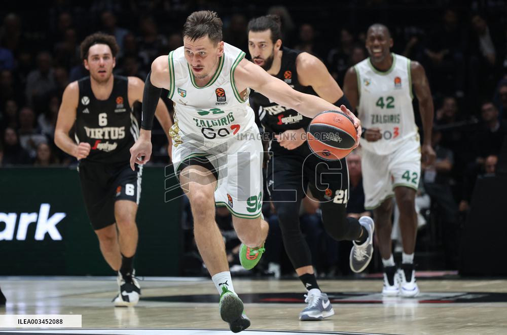 BASKET - Euroleague - Segafredo Virtus Bologna vs Zalgiris Kaunas