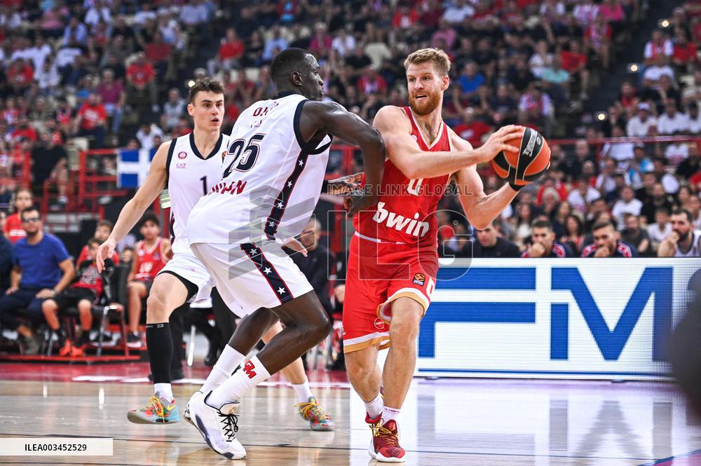 BASKET - Euroleague - Olympiacos vs EA7 Emporio Armani Milan