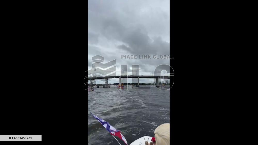 US: Trump Supporters Hold MAGA Boat Parade In Jupiter, Florida 2