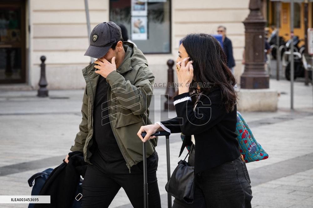 Wissam Ben Yedder Arrives At The Court - Nice