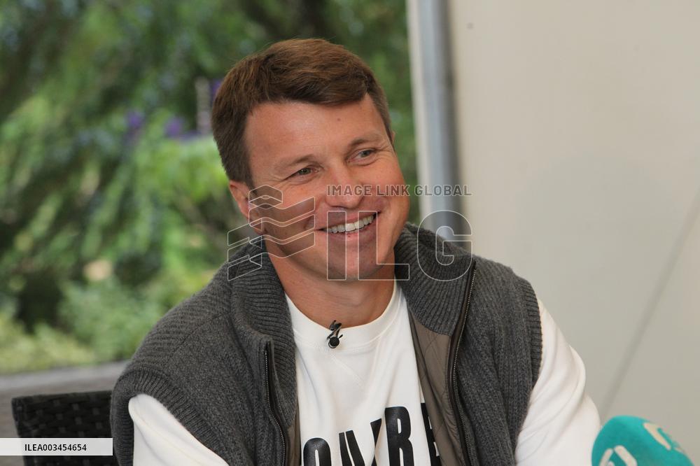 Interview of Ukrainian former professional footballer Ruslan Rotan in Dnipro