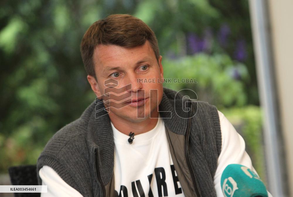 Interview of Ukrainian former professional footballer Ruslan Rotan in Dnipro
