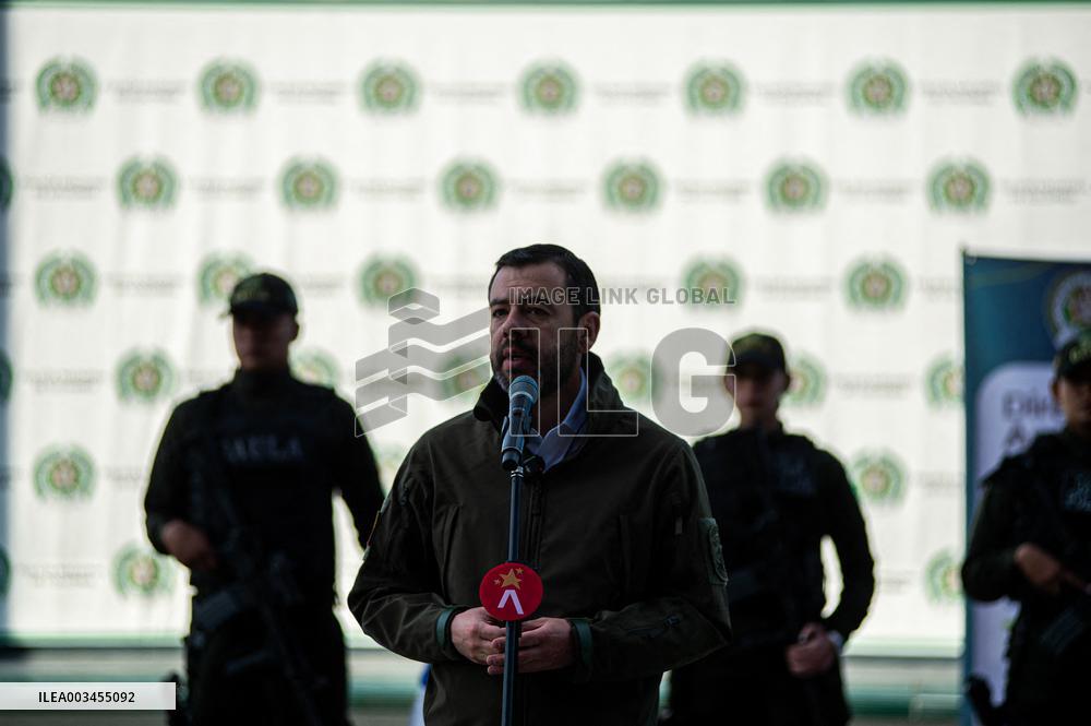 Bogota's Police Captures Members of Criminal Group Tren De Aragua