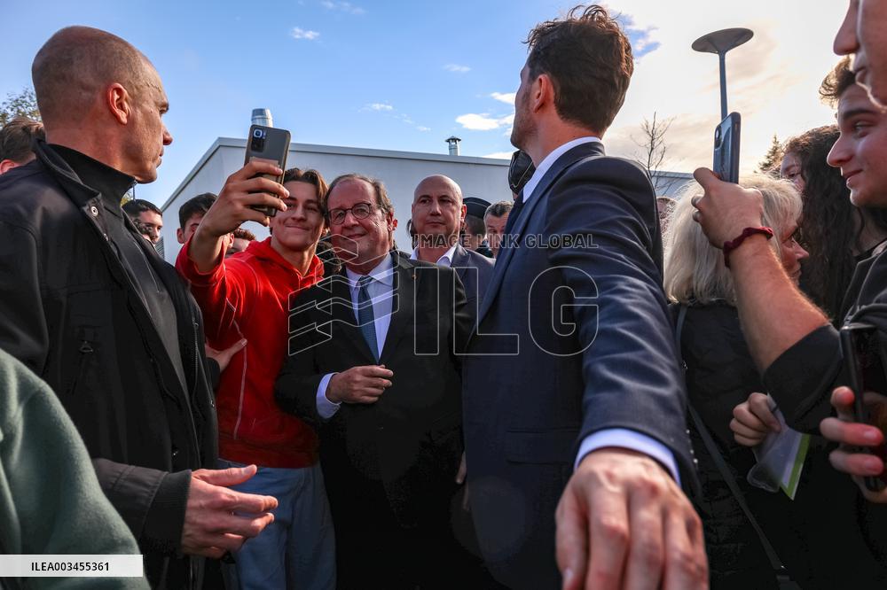 François Hollande Tribute to Samuel Paty at Amboise