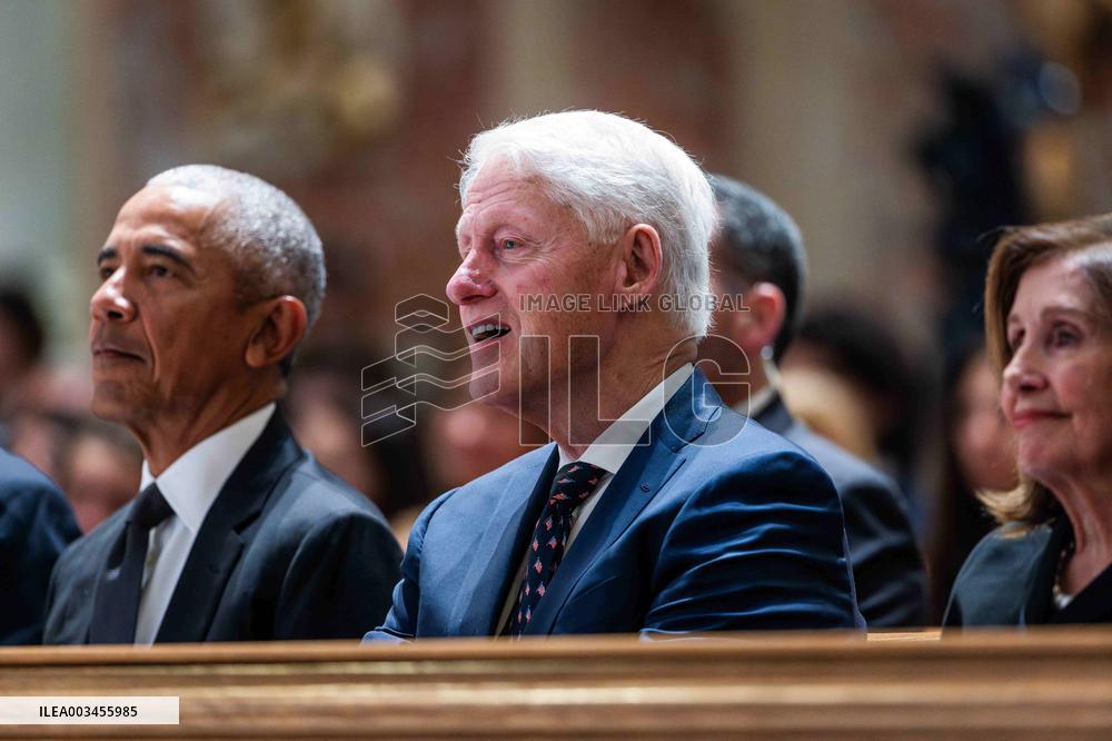 President Biden delivers eulogy for Ethel Kennedy in DC