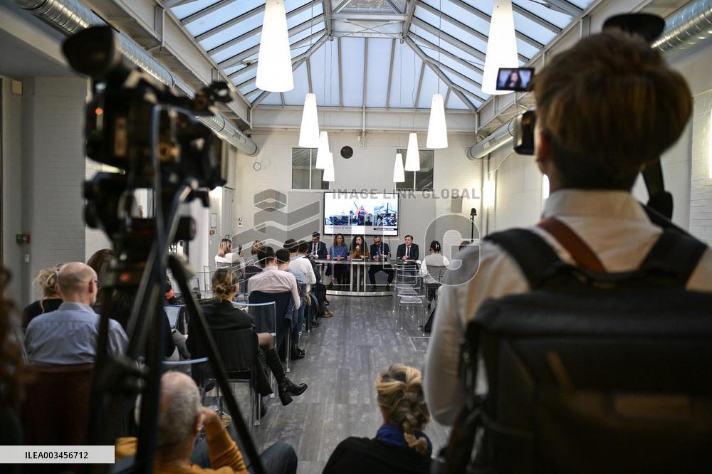 Press conference on detention of Paul Watson in Paris FA