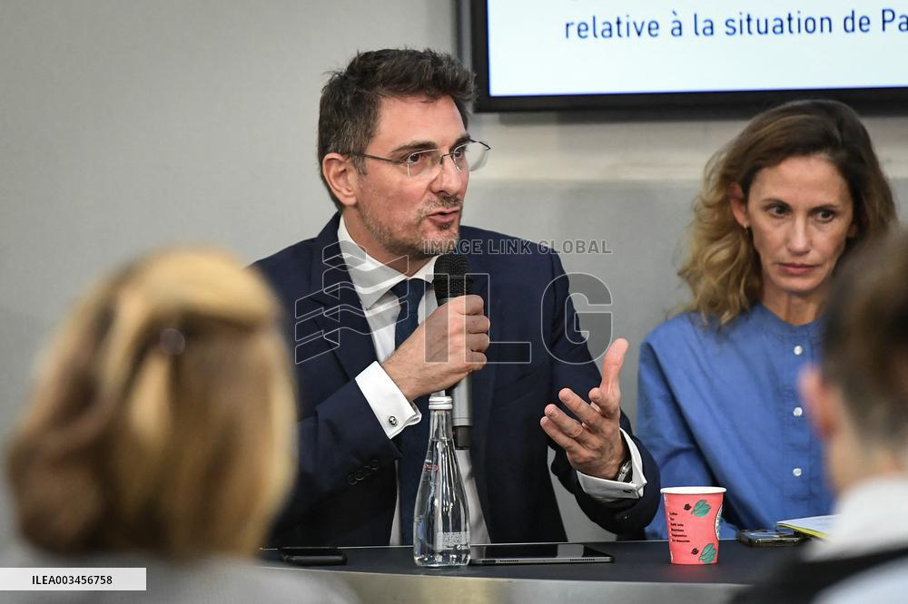 Press conference on detention of Paul Watson in Paris FA