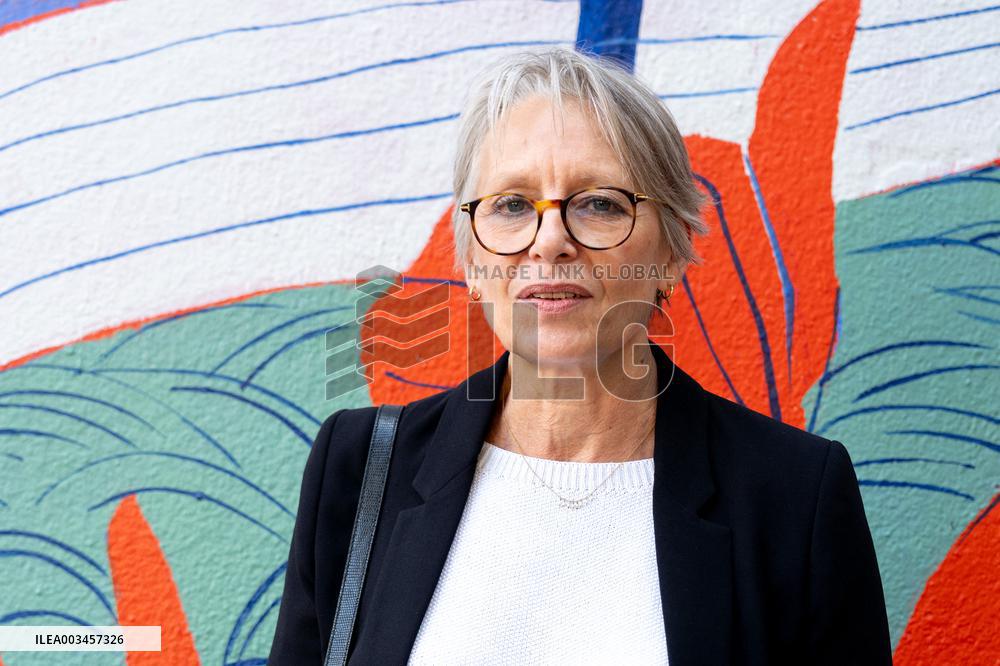 Inauguration Of The Human Rights Wall - Paris