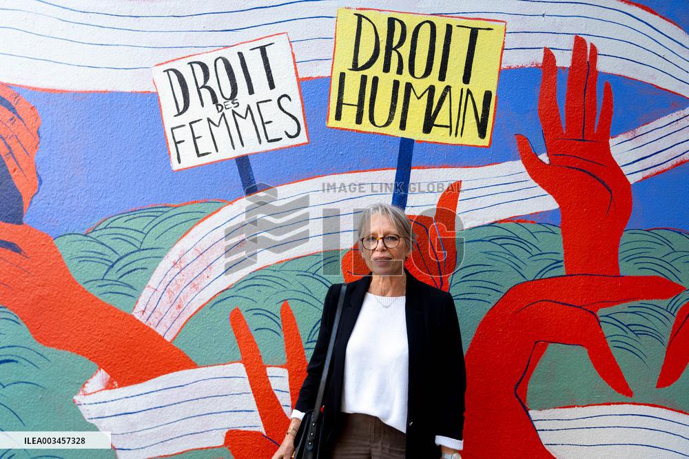 Inauguration Of The Human Rights Wall - Paris
