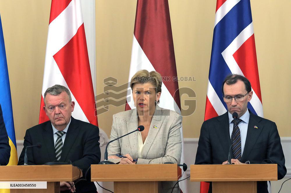 Leadership of foreign ministries from Nordic-Baltic Eight countries visit Odesa