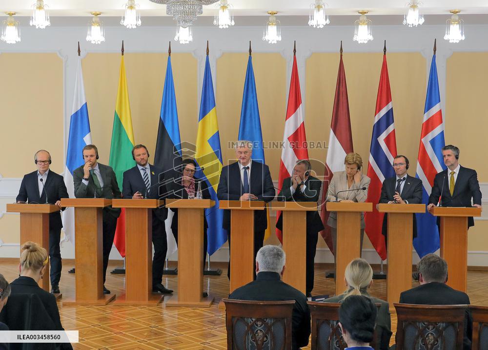 Leadership of foreign ministries from Nordic-Baltic Eight countries visit Odesa