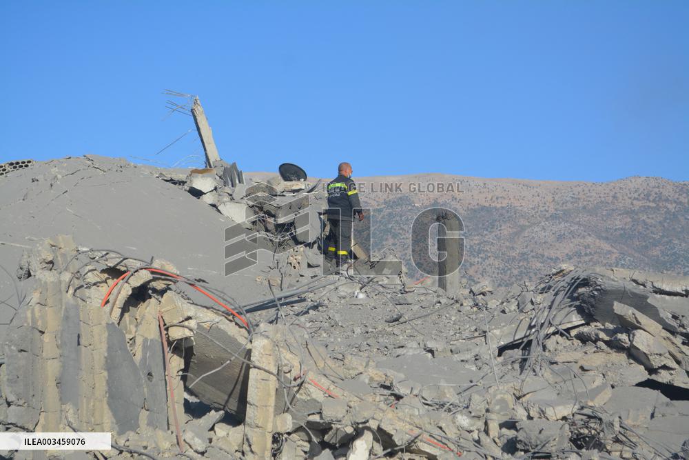 Israeli Forces Carry Out Intense Airstrikes On Southern Lebanon