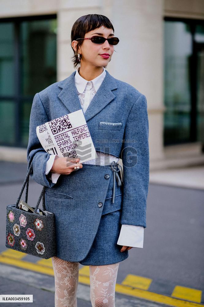 PFW - Miu Miu Arrivals