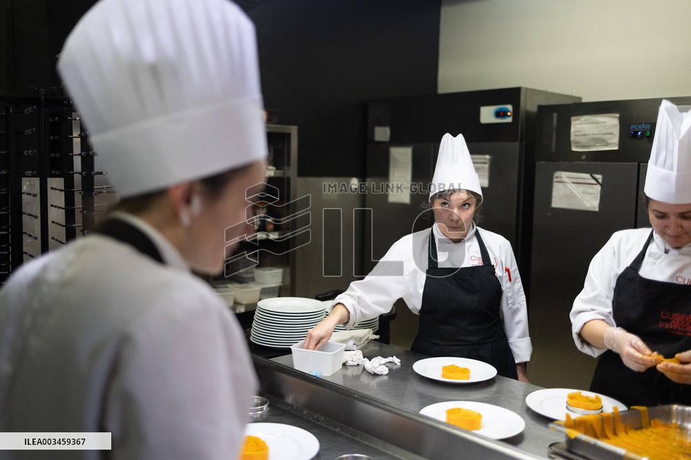 Visit of Cuisines modes d'emploi(s) school - Paris