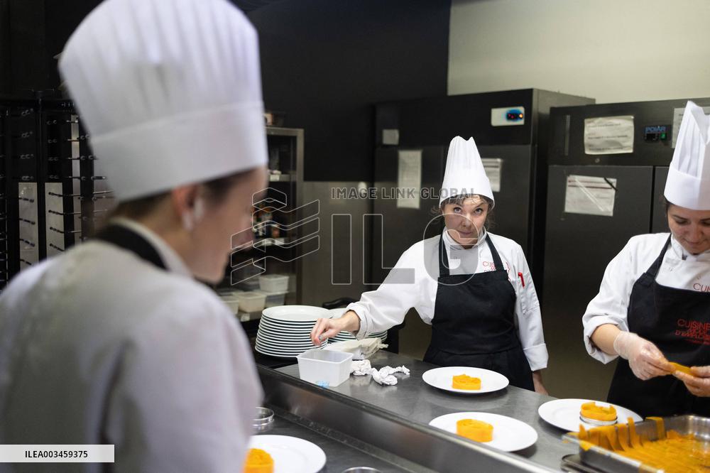 Visit of Cuisines modes d'emploi(s) school - Paris