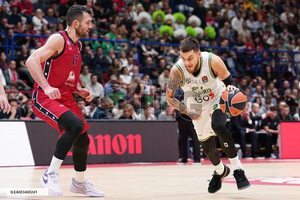 BASKET - Euroleague - EA7 Emporio Armani Milano vs Zalgiris Kaunas