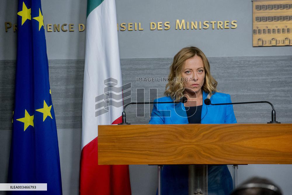 Gieorgia Meloni Visit To Lebanon