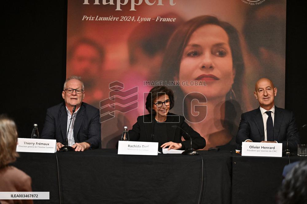 16th Lumiere Film Festival Rachida Dati Press Conference