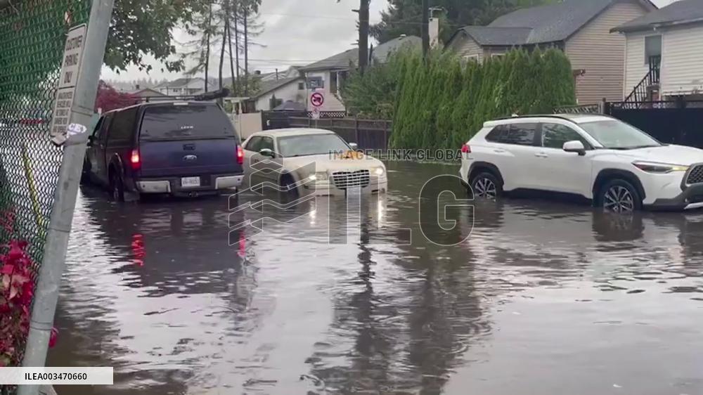 Canada: Atmospheric River Brings Heavy Rains And Flooding On B.C. Election Day 3