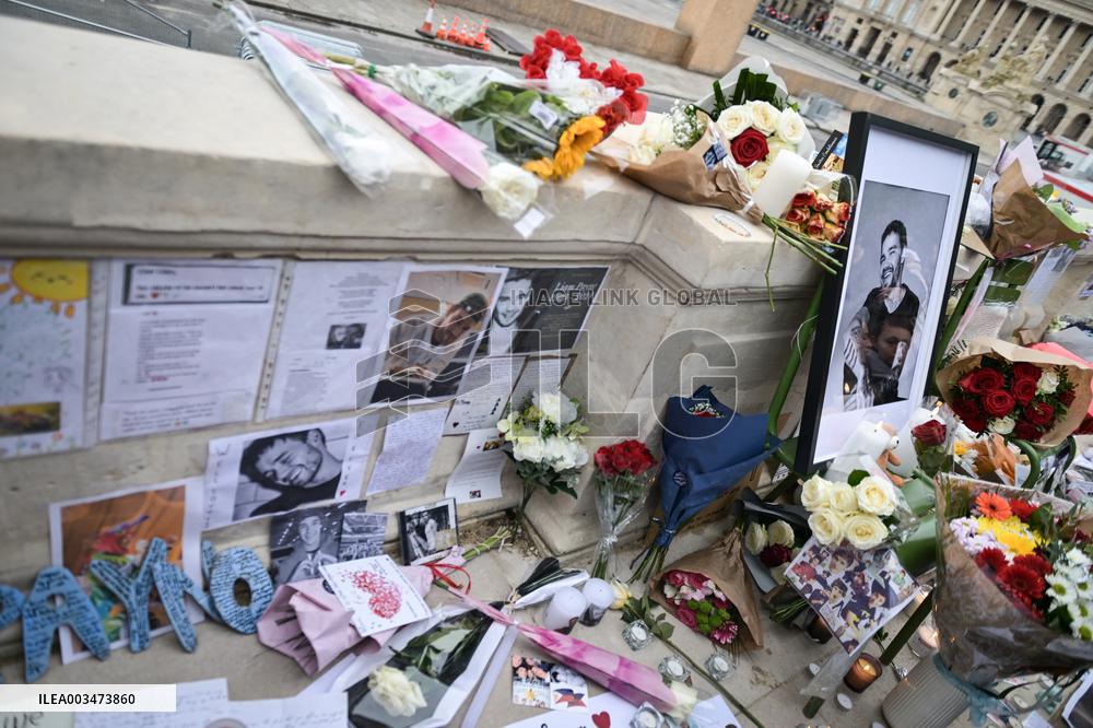 One Direction fans pay tribute to Liam Payne in Paris FA