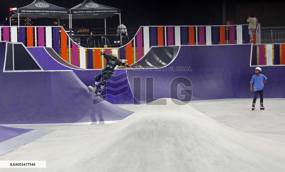 the FISE World Tour Preparation in Shanghai