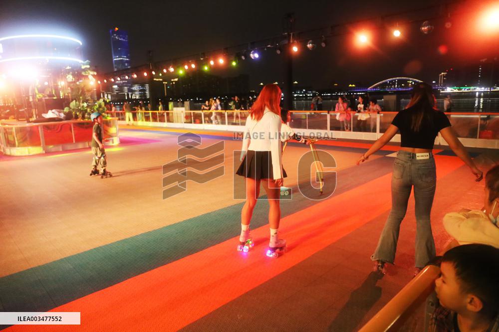 the FISE World Tour Preparation in Shanghai