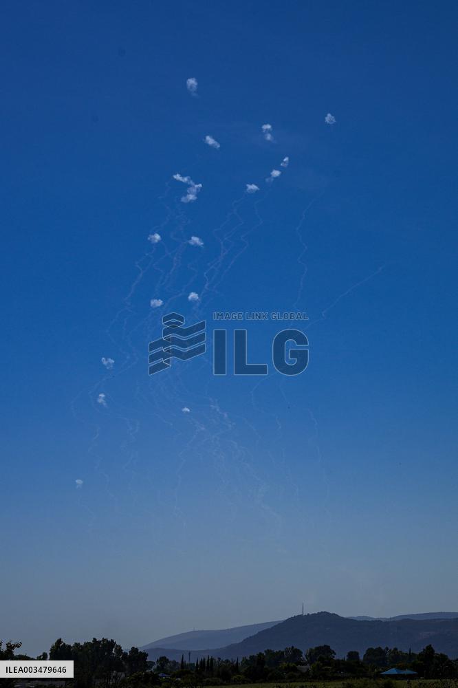 Hezbollah Targets Rosh Pina Settlement - Israel