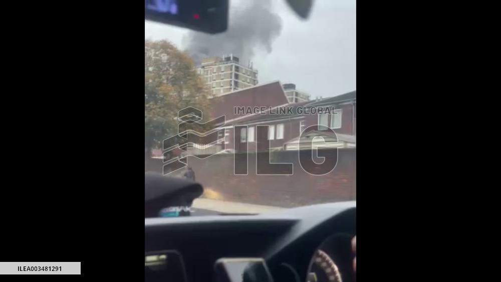 UK: Apartment Fire Breaks Out In Plaistow, London Prompting Evacuation