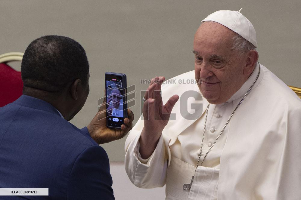 Pope Francis Attends 16th General Assembly of the Synod of Bishops