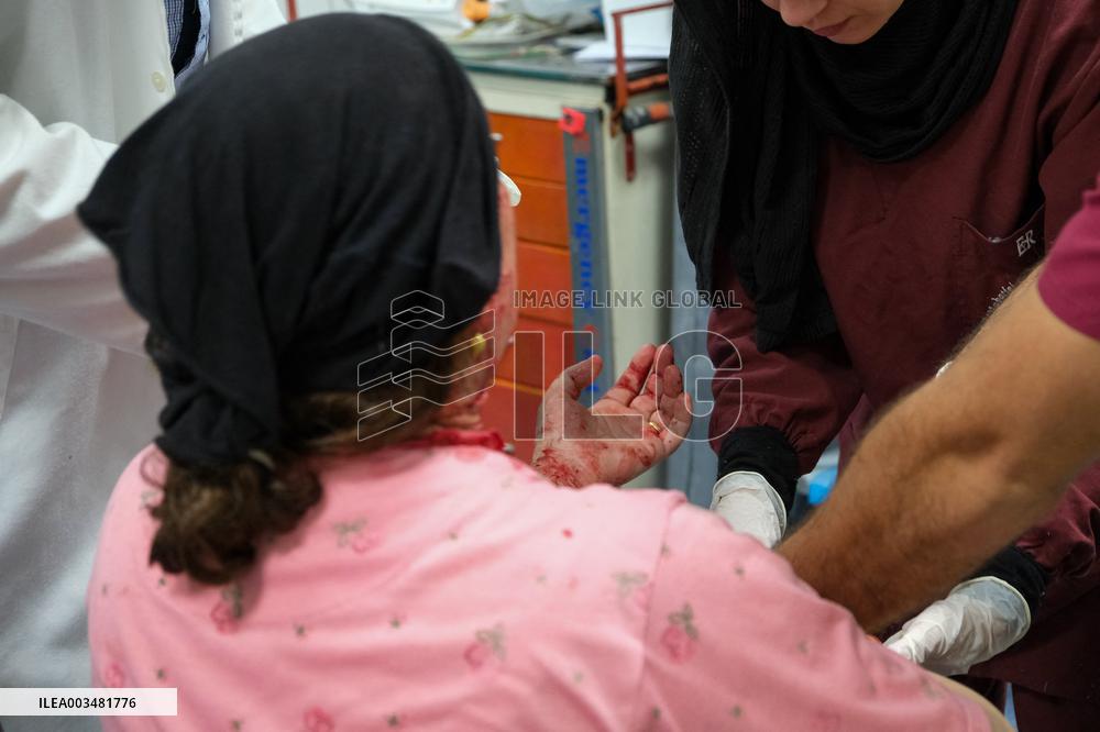 Lebanese Victims of Israeli Raid - Nabatieh