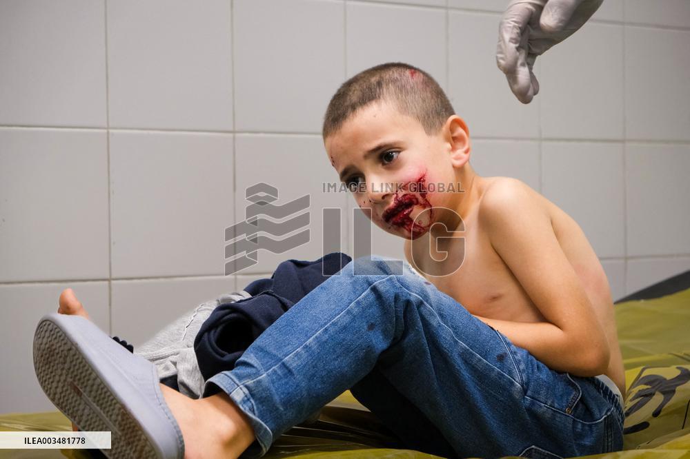 Lebanese Victims of Israeli Raid - Nabatieh