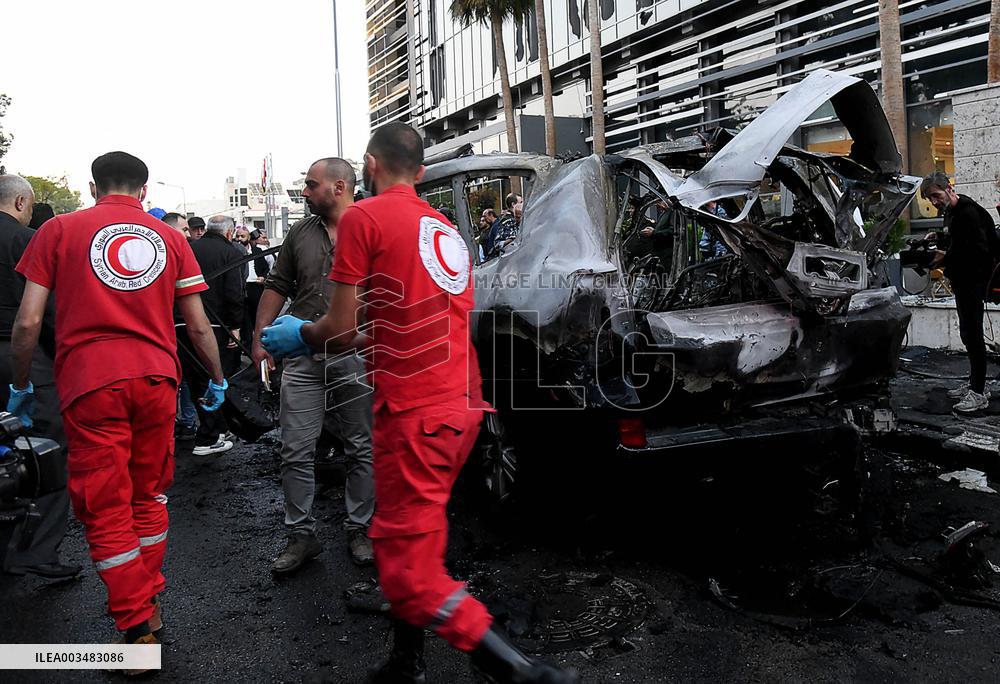 Two Killed In Missile Attack On Car - Damascus