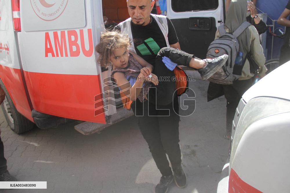 Israeli Airstrikes Pound Gaza