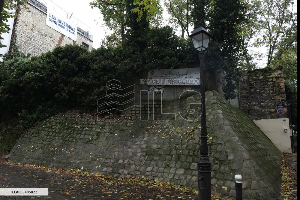Historic Montmartre Petanque Club Turns Into Luxury Parisian Hotel Garden - Paris