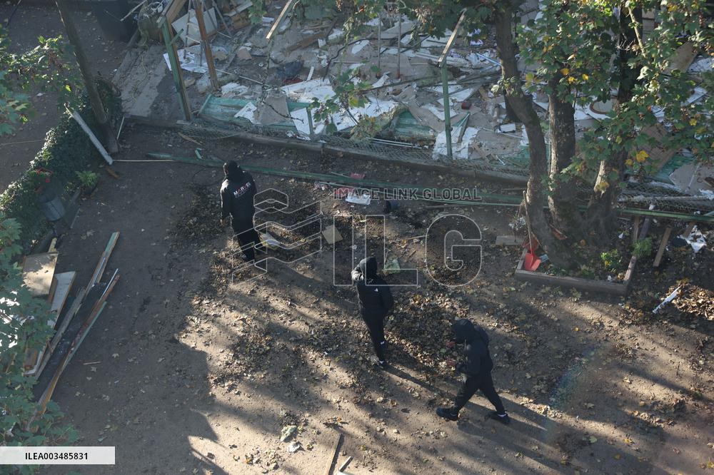 Historic Montmartre Petanque Club Turns Into Luxury Parisian Hotel Garden - Paris