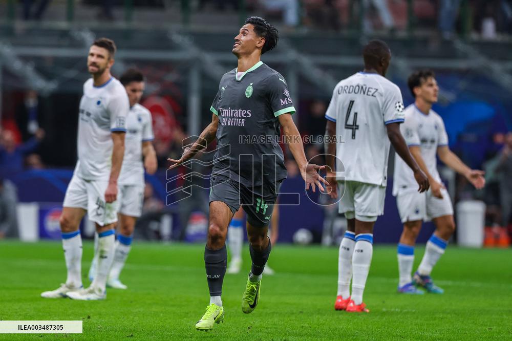 CALCIO - UEFA Champions League - AC Milan vs Club Brugge KV