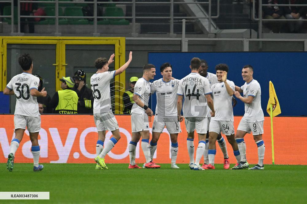 CALCIO - UEFA Champions League - AC Milan vs Club Brugge KV